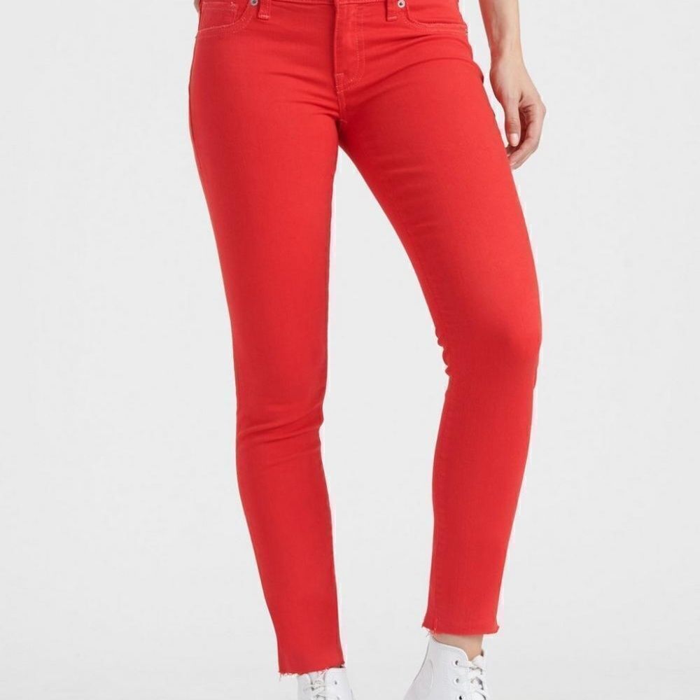 Lucky Brand Low-Rise Stella Skinny Jeans
